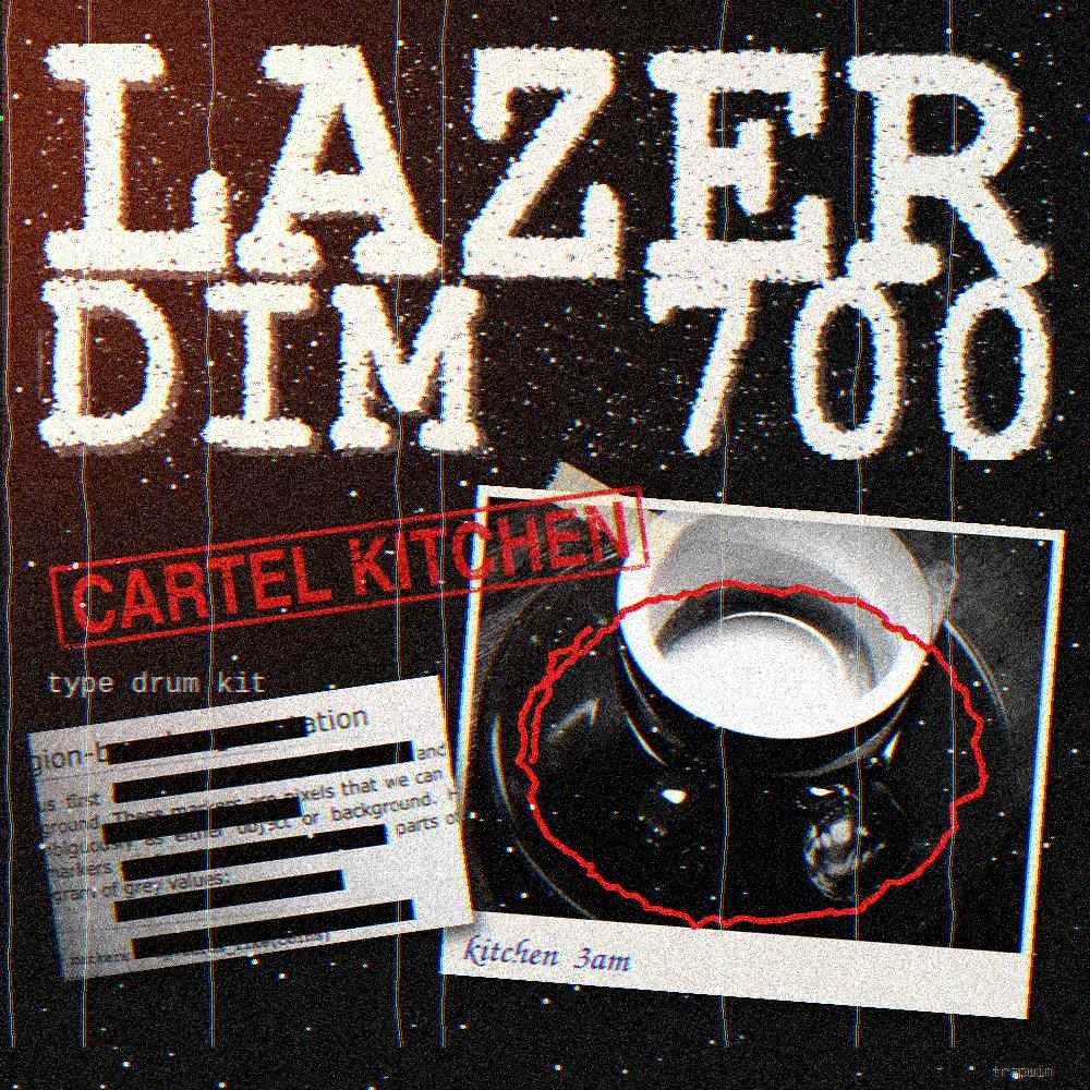 Lazer Dim 700 Type Drum Kit – Cartel Kitchen cover