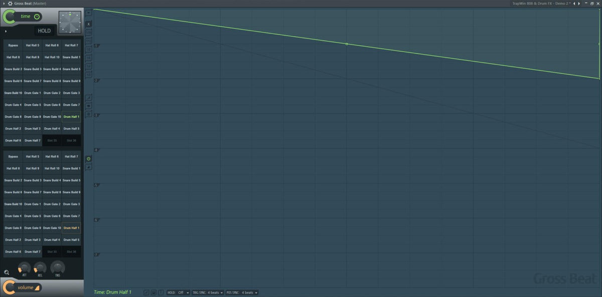 808 & Drum FX in FL Studio Gross Beat – Drum Half-Time