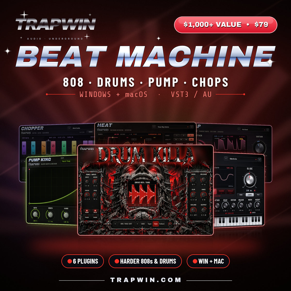 BEAT MACHINE bundle by TrapWin