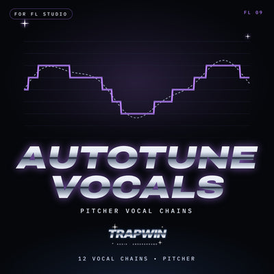 TrapWin Autotune Vocal Chains - 12 Pitcher Presets