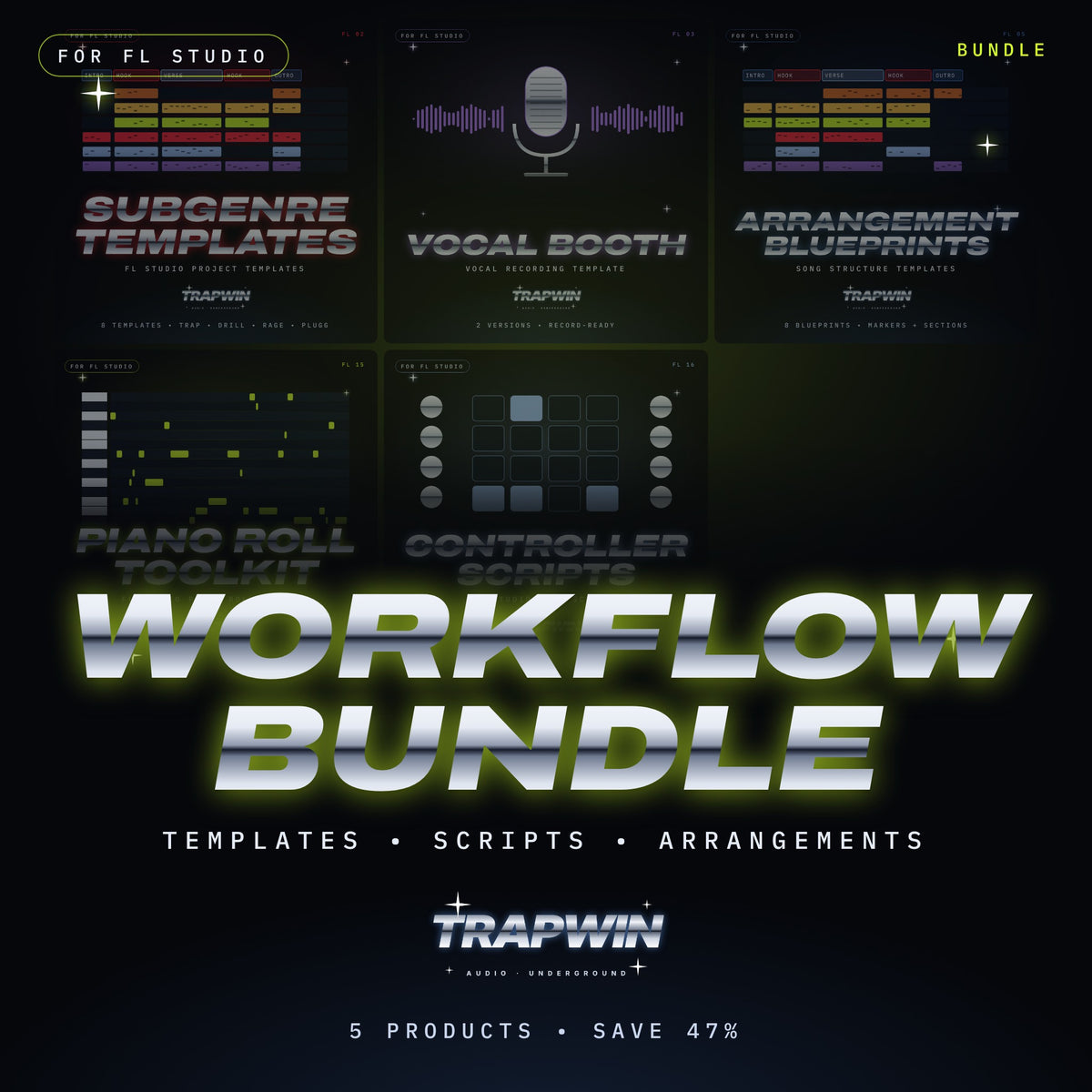 TrapWin Producer Workflow Bundle cover