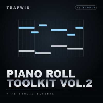 TrapWin Piano Roll Toolkit Vol. 2 - 7 FL Studio Scripts