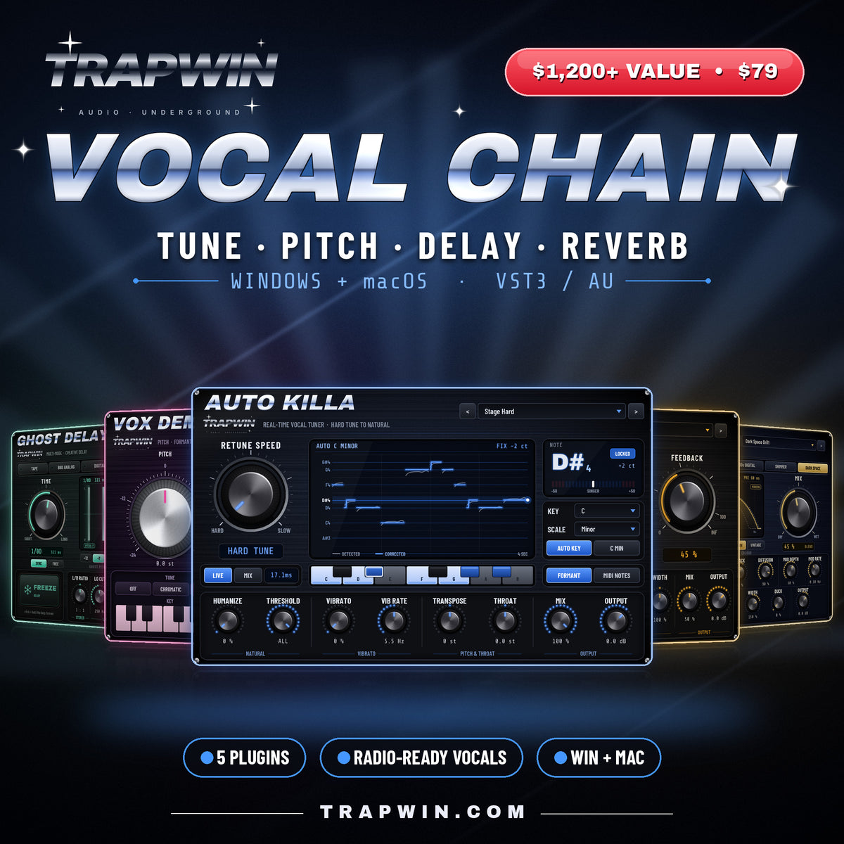 VOCAL CHAIN bundle by TrapWin