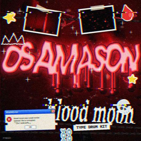 OsamaSon Type Drum Kit – Blood Moon