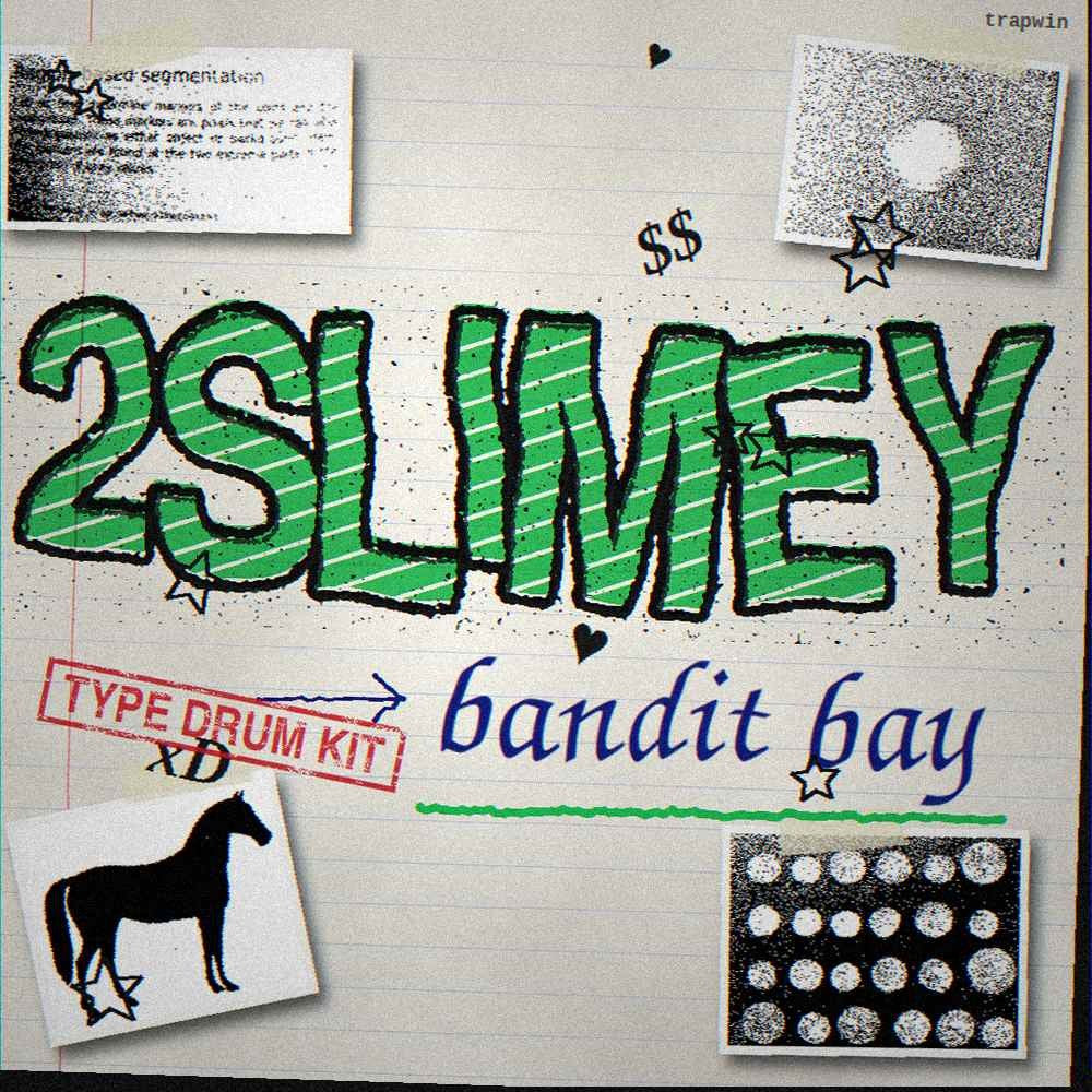 2slimey Type Drum Kit – Bandit Bay cover