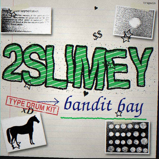 2slimey Type Drum Kit – Bandit Bay cover