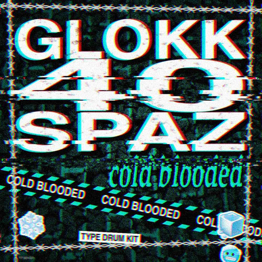 Glokk40Spaz Type Drum Kit – Cold Blooded cover