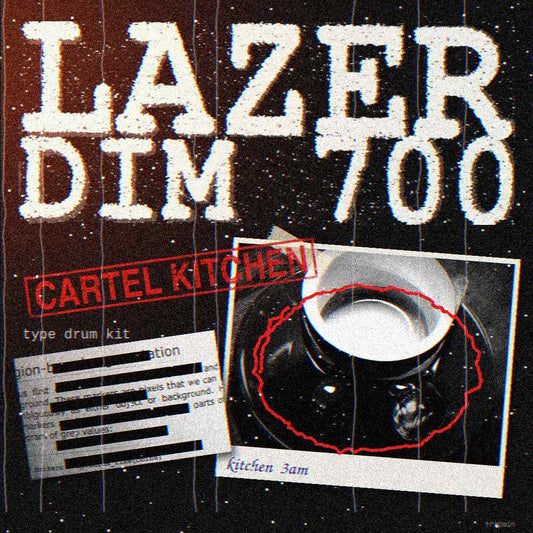 Lazer Dim 700 Type Drum Kit – Cartel Kitchen cover