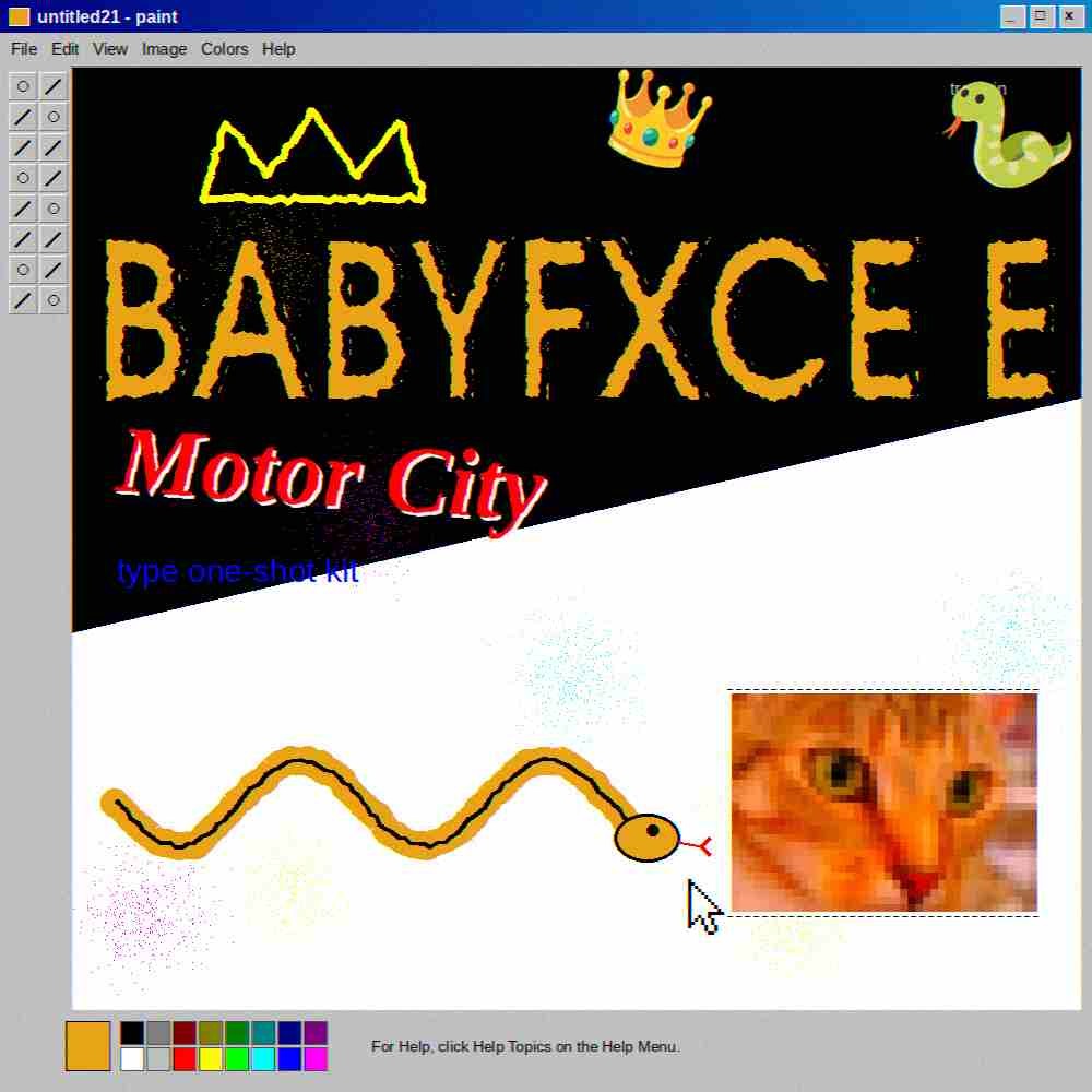 Babyfxce E Type one-shot kit – Motor City cover