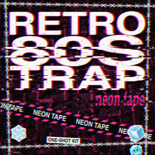 Retro 80s Trap one-shot kit – Neon Tape cover