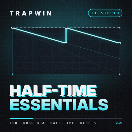 TrapWin Gross Beat Half-Time Essentials - 100 Presets