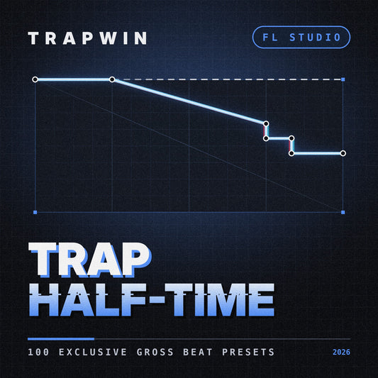 TrapWin Gross Beat Trap Half-Time - 100 Presets
