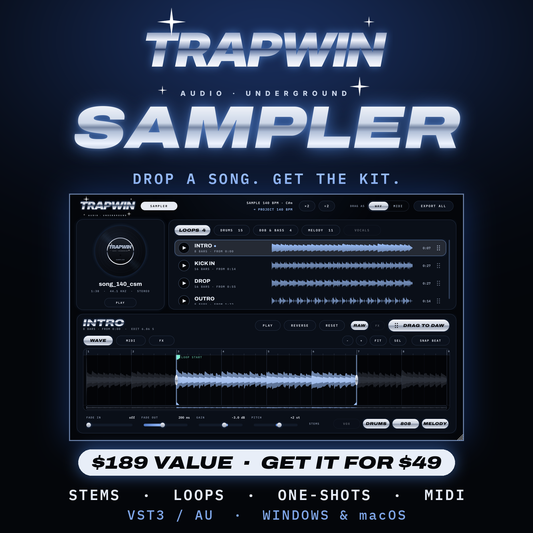 TrapWin Sampler - $189 value, get it for $49
