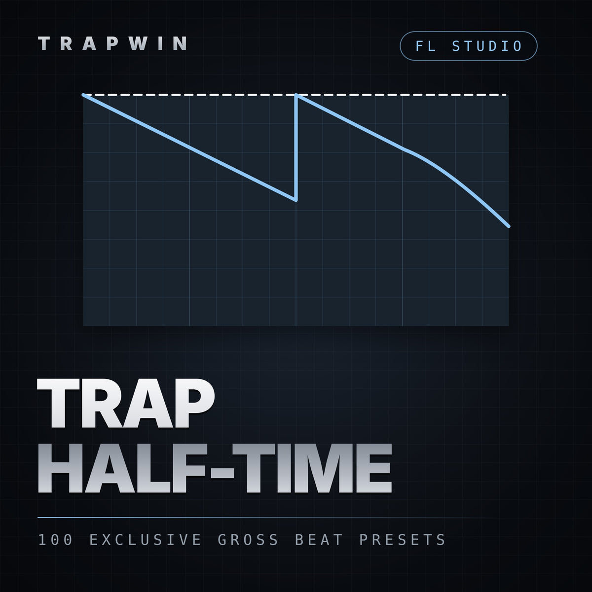 TrapWin Gross Beat Trap Half-Time - 100 Presets