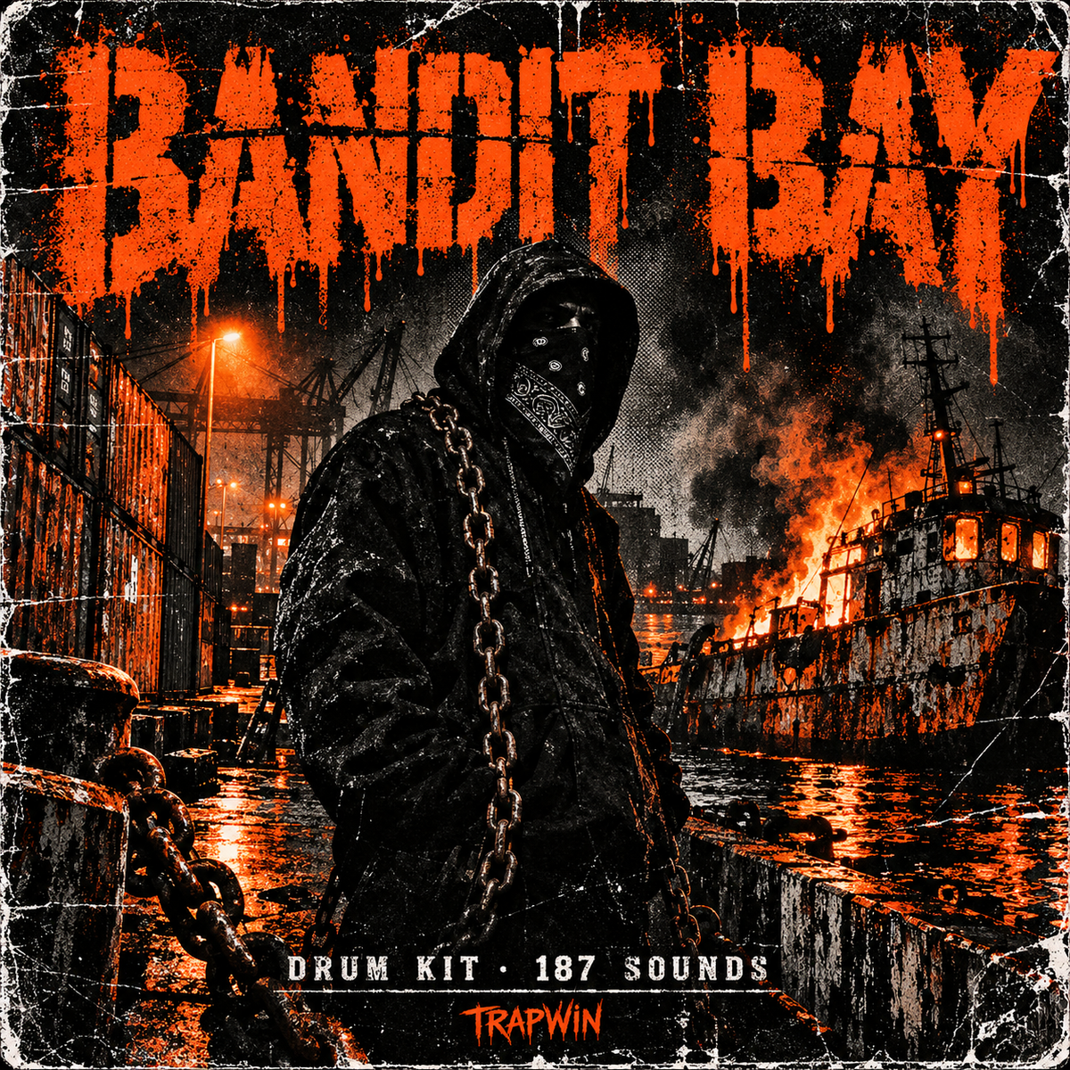 BANDIT BAY Outlaw Underground Trap Drum Kit cover