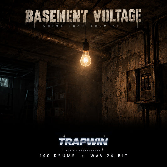 BASEMENT VOLTAGE - Grimy Trap Drum Kit cover