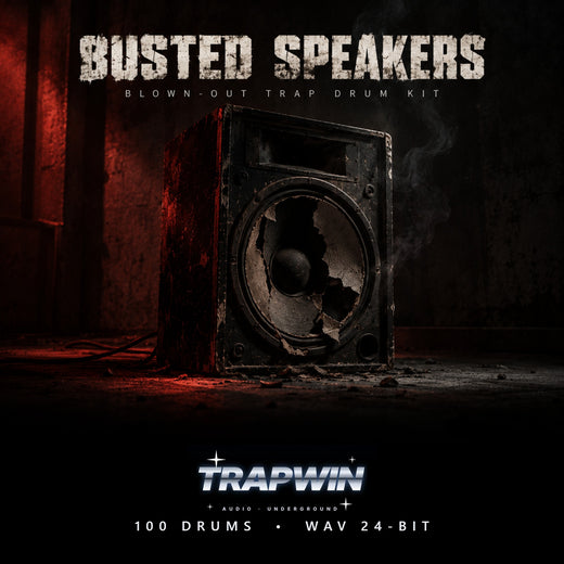 BUSTED SPEAKERS - Drum Kit Trap saturé