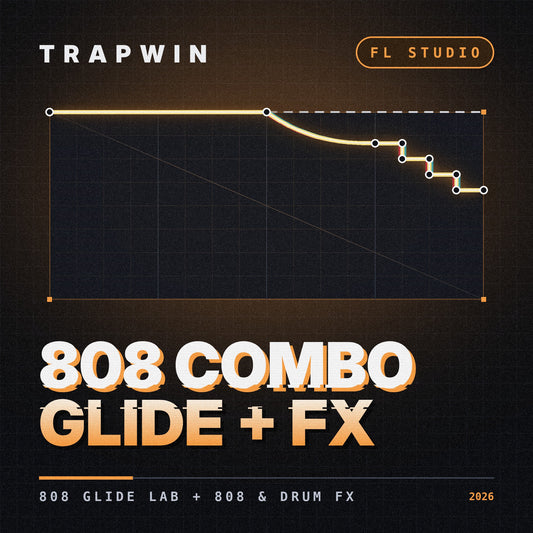 TrapWin 808 Combo - 808 Glide Lab + 808 & Drum FX