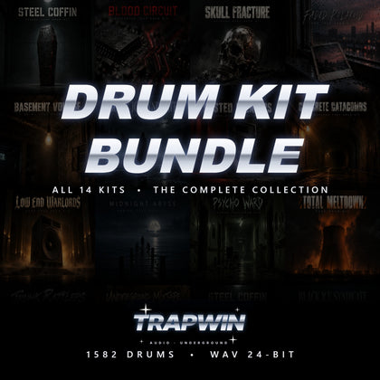 TrapWin Drum Kit Bundle - les 14 Drum Kits