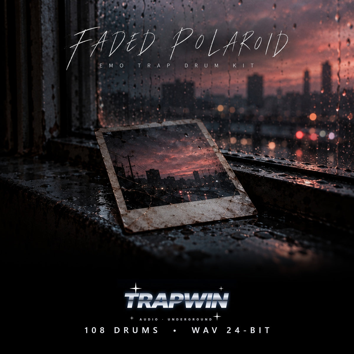 FADED POLAROID - Emo Trap Drum Kit cover