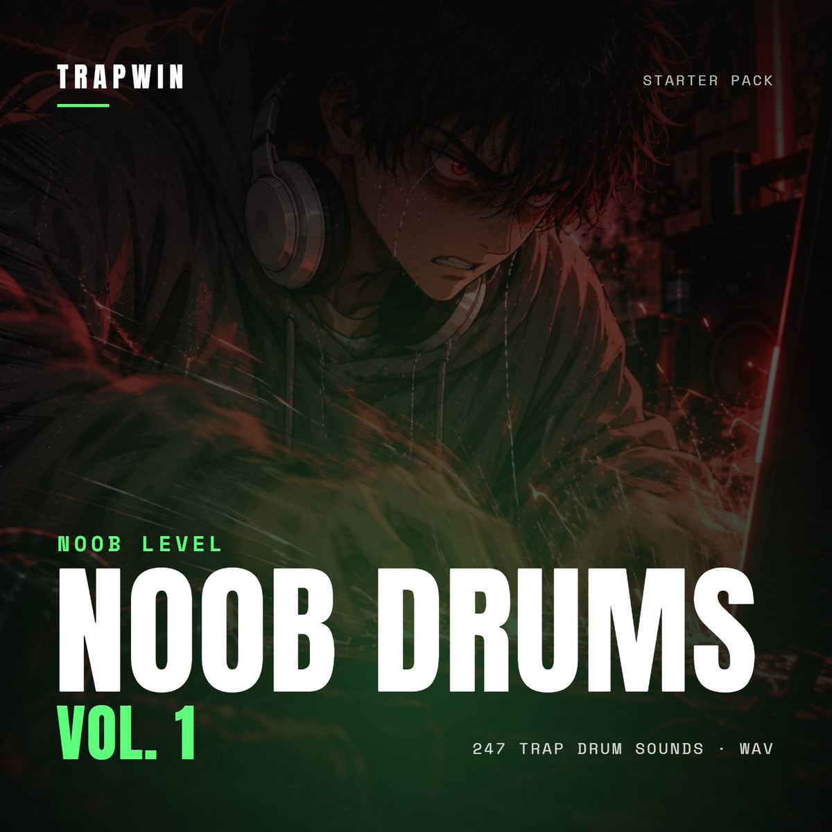 TrapWin Noob Drums Vol. 1 – starter trap drum kit