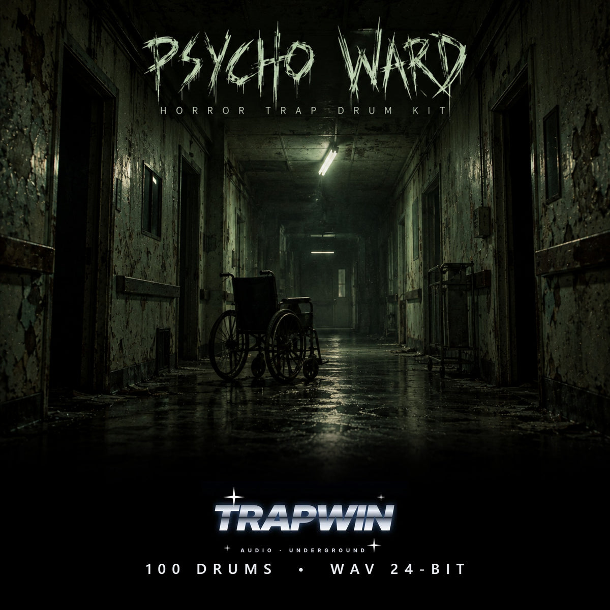 PSYCHO WARD - Horror Trap Drum Kit cover