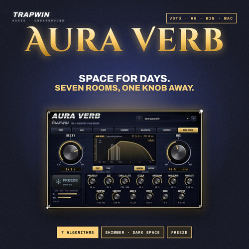 TrapWin AURA VERB - Profi Studio Reverb Plugin