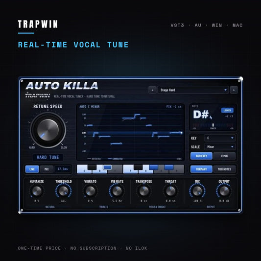 TrapWin Auto Killa vocal tune plugin