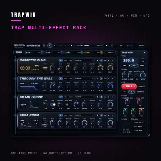TrapWin Effector trap multi-effect plugin