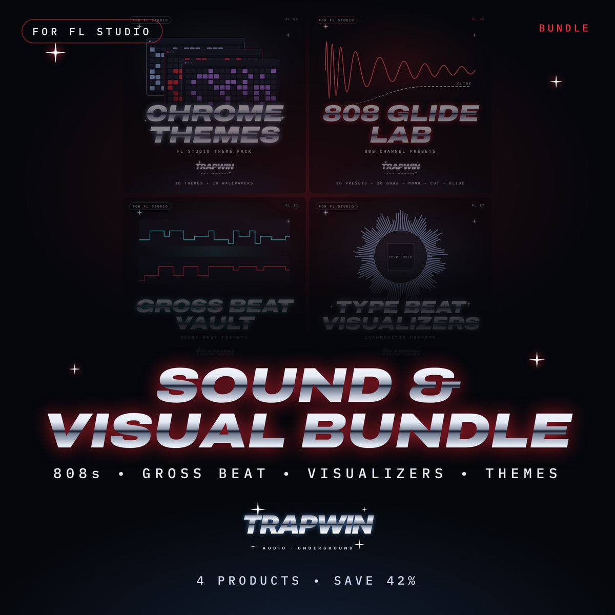 TrapWin Sound & Visual Bundle cover