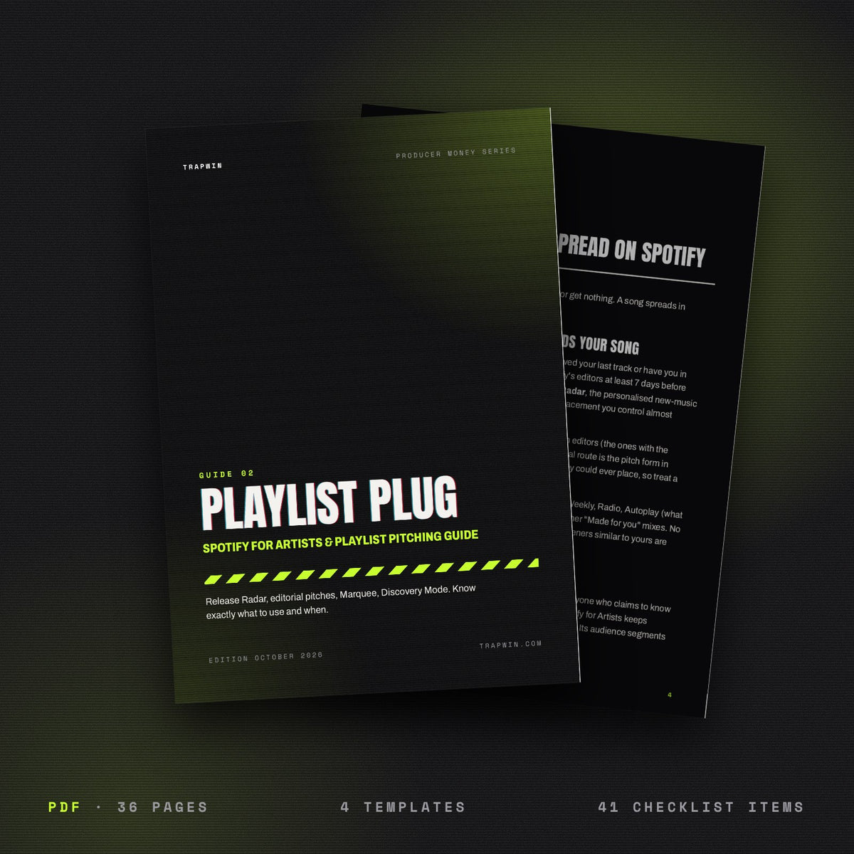 PLAYLIST PLUG - Spotify for Artists & Playlist Pitching Guide