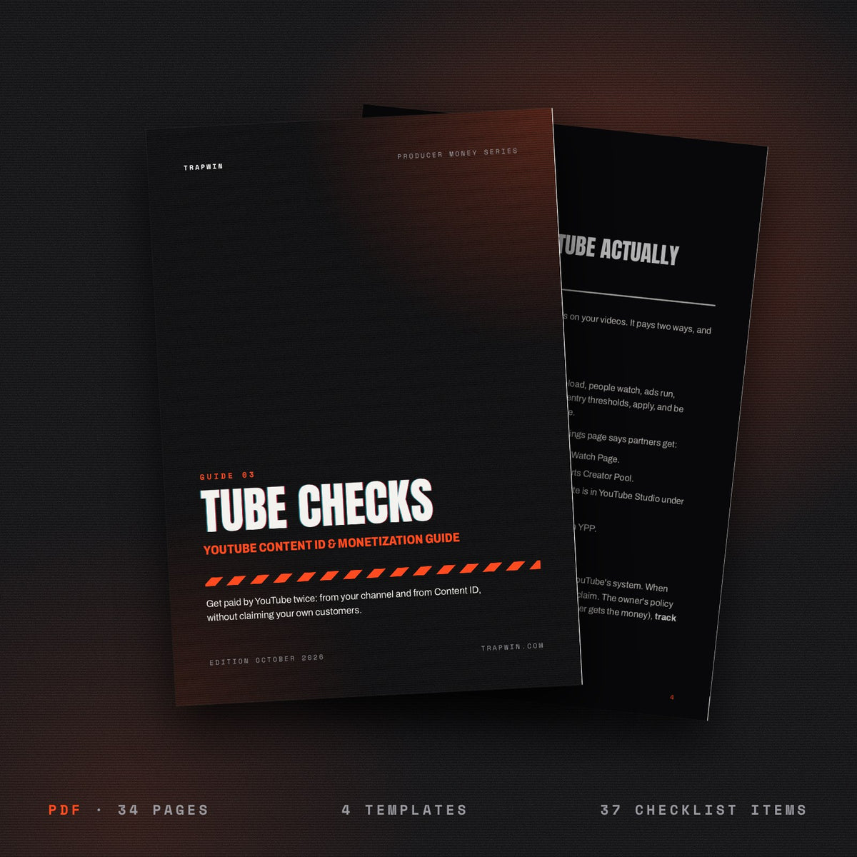 TUBE CHECKS - YouTube Content ID & Monetization Guide