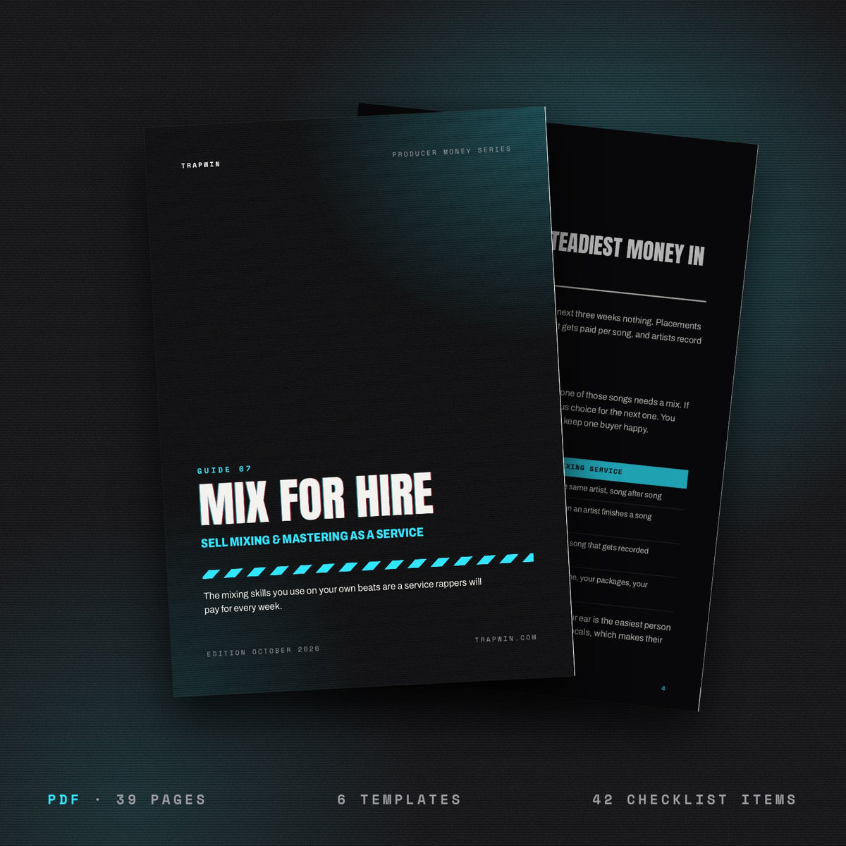 MIX FOR HIRE - Sell Mixing & Mastering as a Service Guide