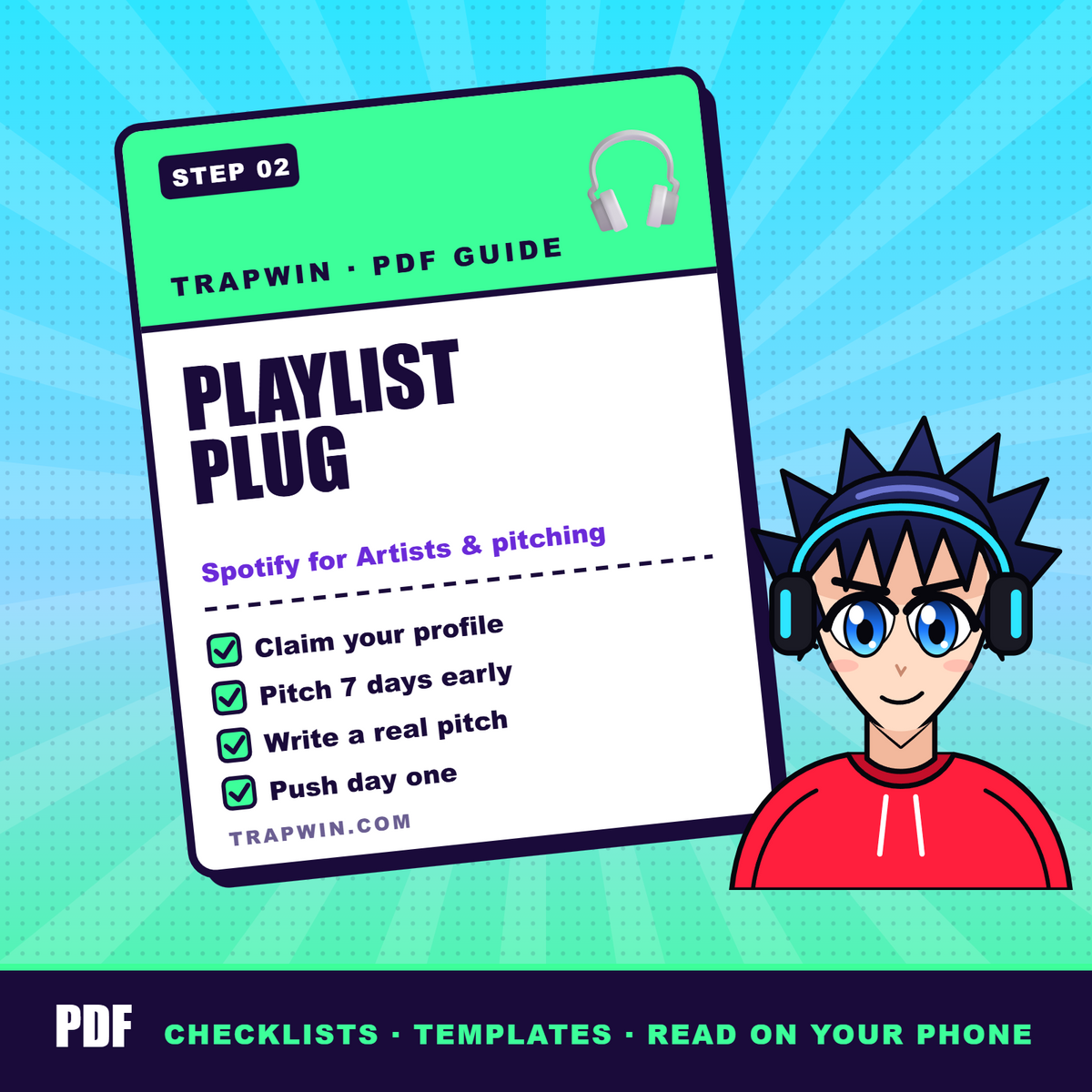 PLAYLIST PLUG – TrapWin PDF guide cover