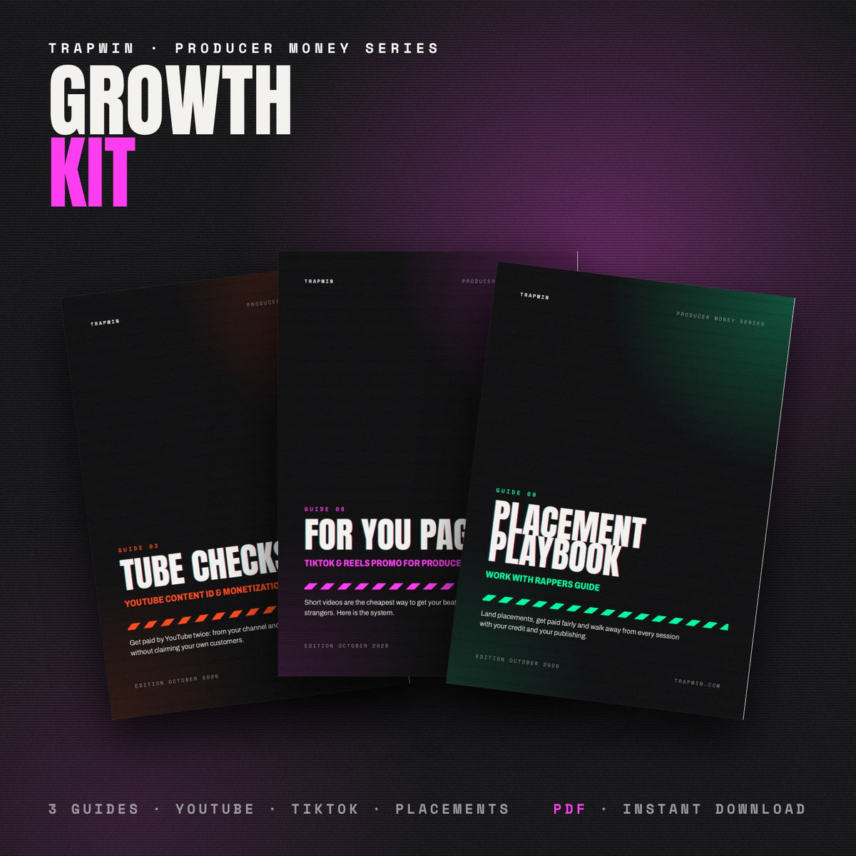 TrapWin Growth Kit - 3 Guide Bundle