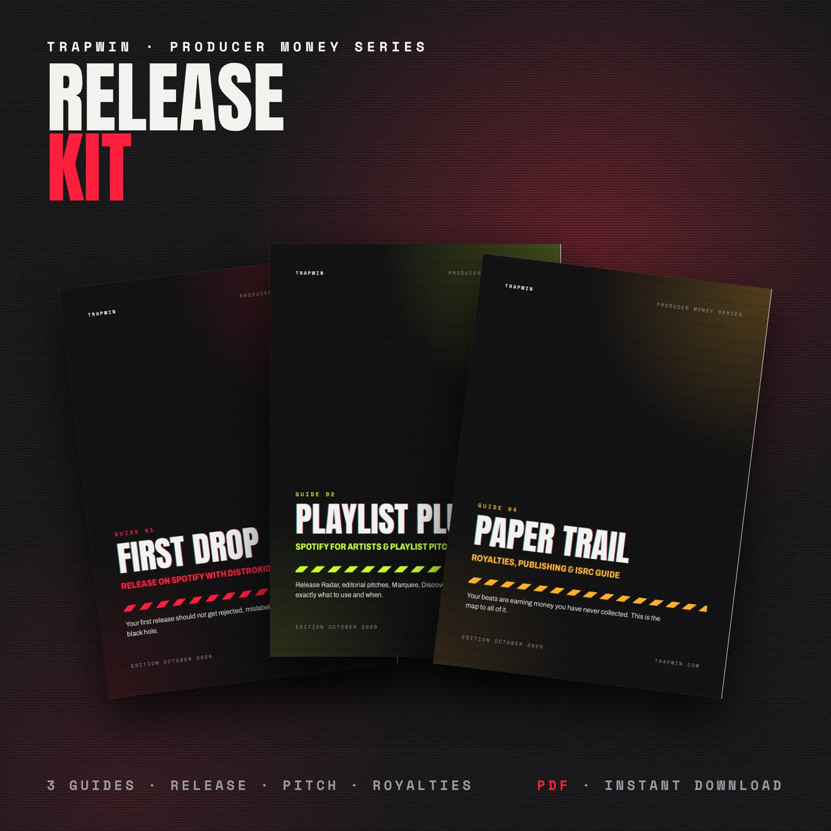 TrapWin Release Kit - 3 Guide Bundle