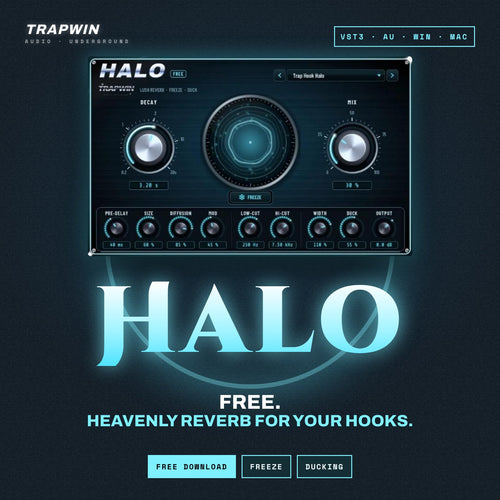 TrapWin HALO - Kostenloses Lush Reverb Plugin