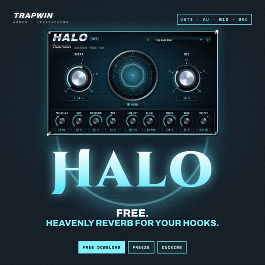 TrapWin HALO - Free Lush Reverb Plugin