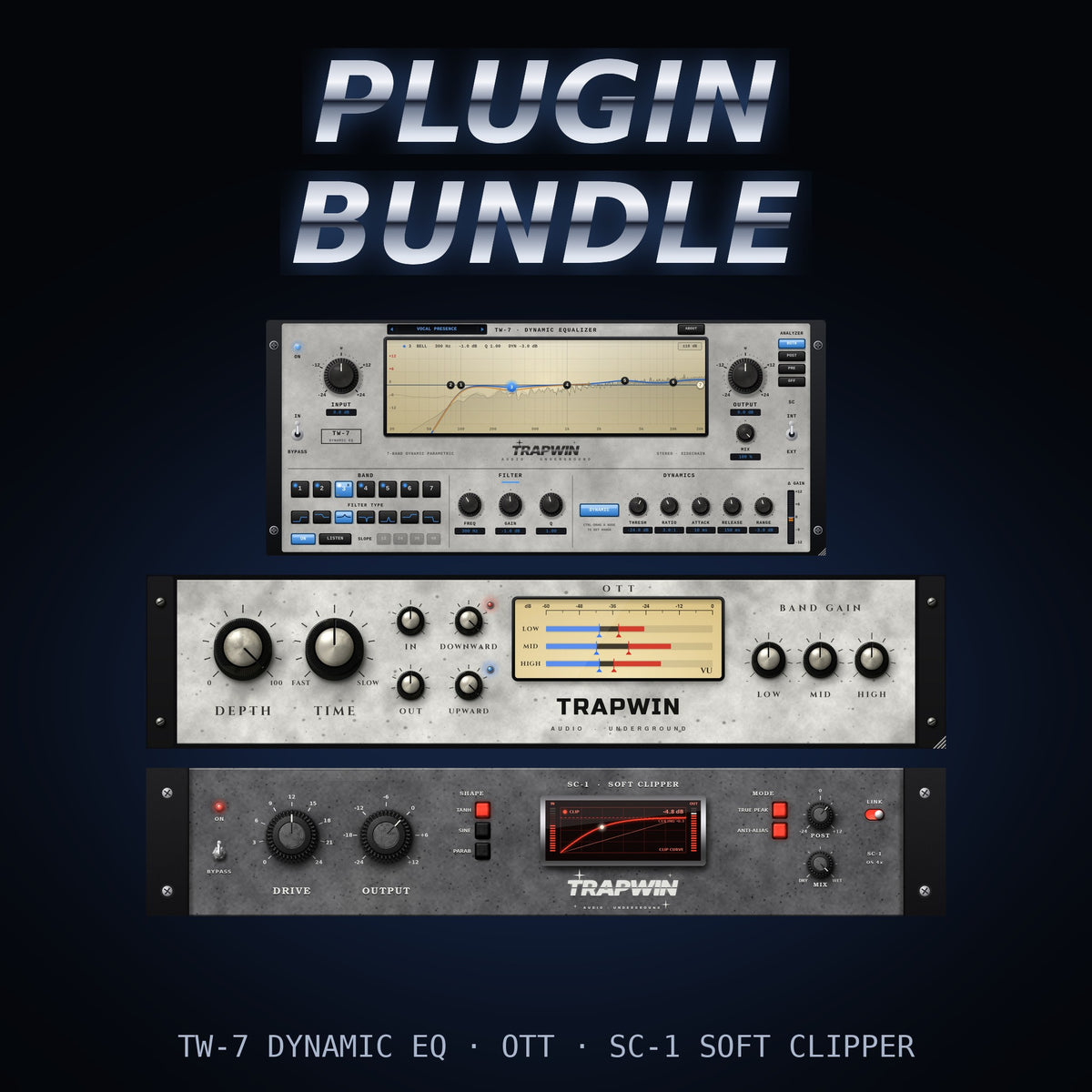 TrapWin Plugin Bundle - OTT + SC-1 + TW-7
