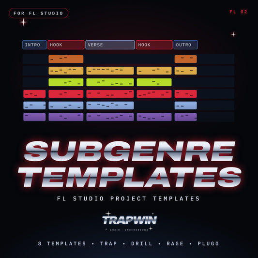 TrapWin Subgenre Templates cover
