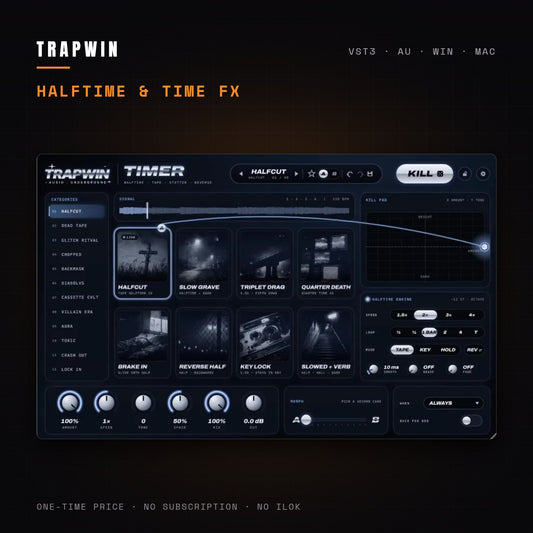 TrapWin Timer halftime and time FX plugin