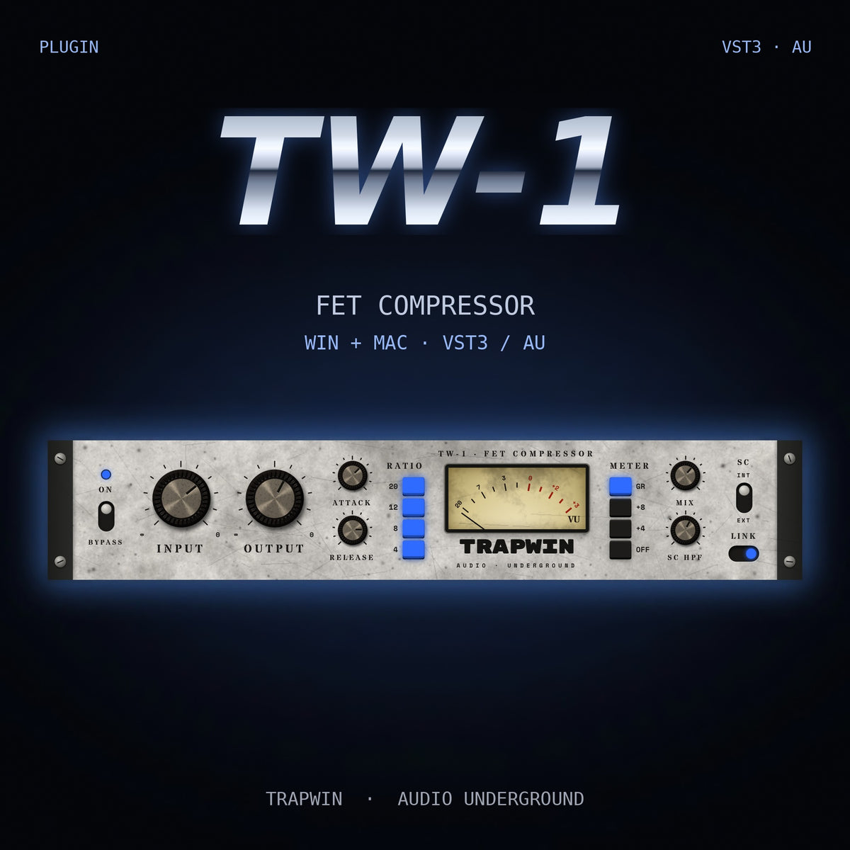 TrapWin TW-1 FET Compressor plugin