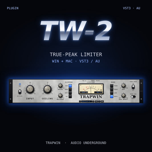 TrapWin TW-2 True-Peak Limiter plugin