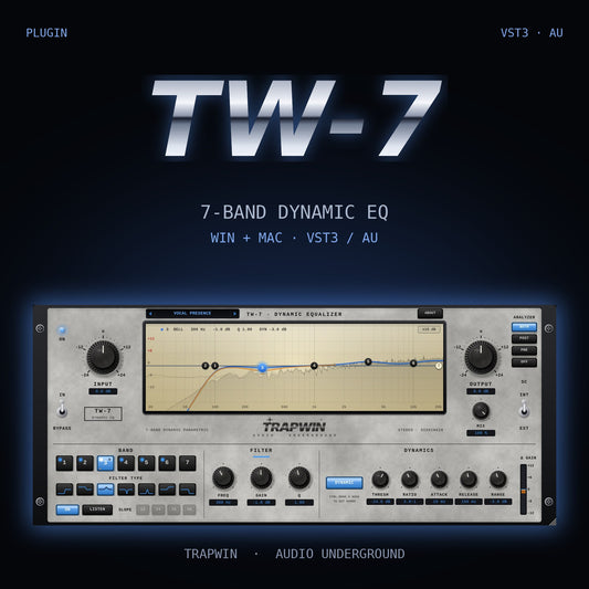TrapWin TW-7 - 7-Band Dynamic EQ Plugin