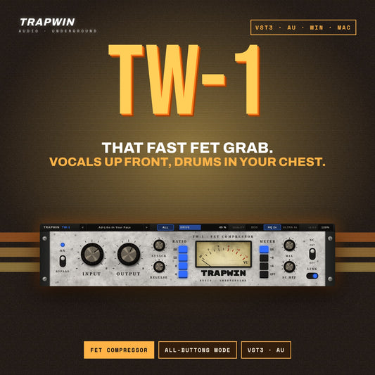 TrapWin TW-1 - Free FET Compressor Plugin
