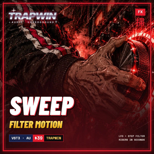 TrapWin SWEEP - Plugin de filtros em movimento