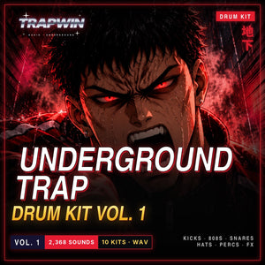 Underground Trap Drum Kit Vol. 1